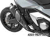HONDA X-ADV カスタムパーツ ヘプコ&ベッカー エキゾーストフェンダーガード