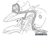 ヘプコ&ベッカー タンクガード BMW R1150GS カスタムパーツ