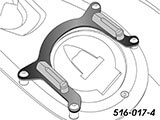 ヘプコ&ベッカー タンクバッグ ホルダー「MultiBASIC」 DUCATI